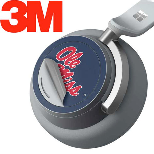 University of Mississippi Rebels Ole Miss Surface Headphones Skin